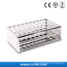 Rongtaibio Stainless Steel Test Tubes Rack Dia.17.5mm*50hole
